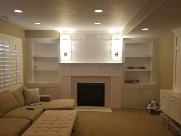 utah mantle fireplace remodel