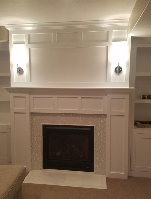 utah mantle fireplace remodel
