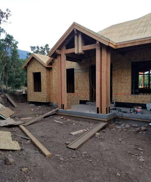 custom garage with new home in utah by pro worx construction