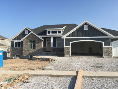utah custom built home with garage by pro worx construction