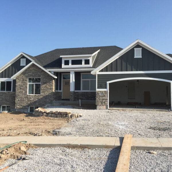 utah custom built home with garage by pro worx construction