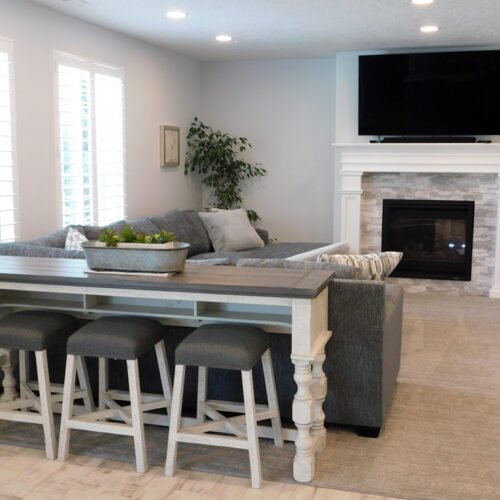 basement finishing with guest suite in herriman utah by pro worx construction