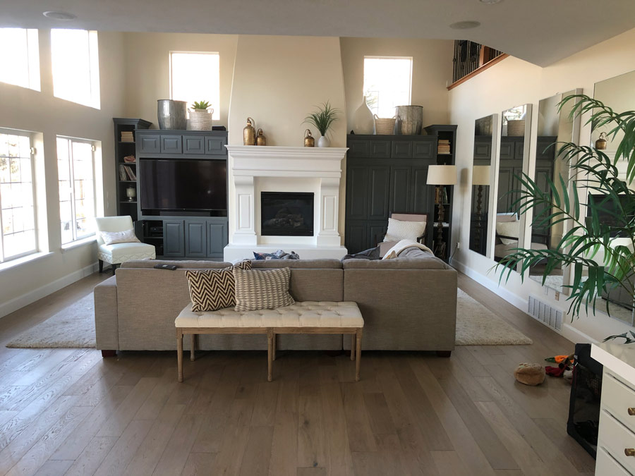 Living room remodel
