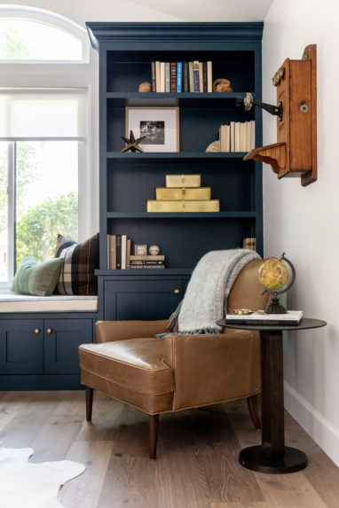 luxury home office renovation in utah by pro worx construction