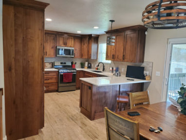 basement addition with ADU by pro worx construction in utah