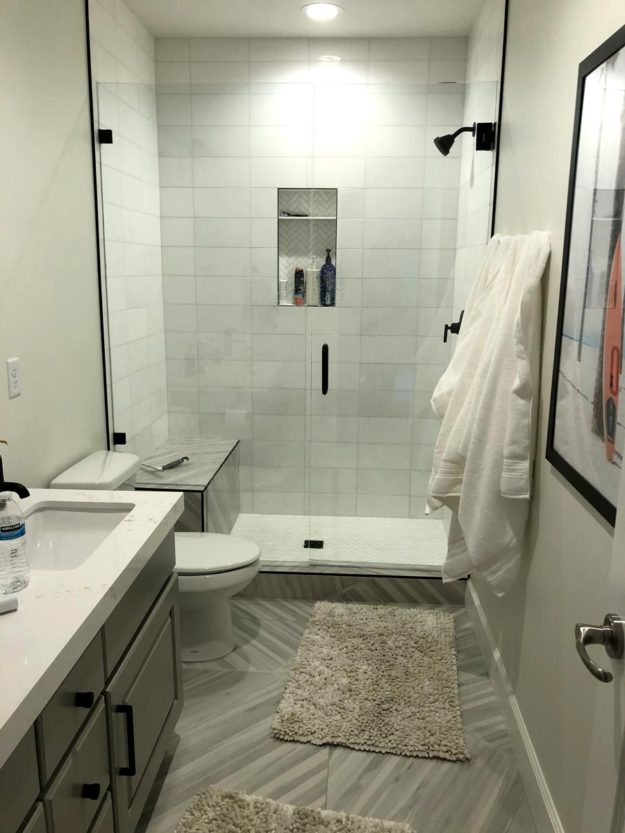 bathroom remodeling by pro worx construction