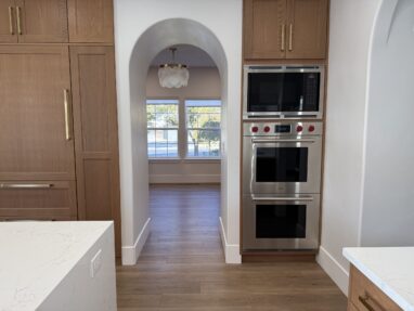 home remodel with new kitchen