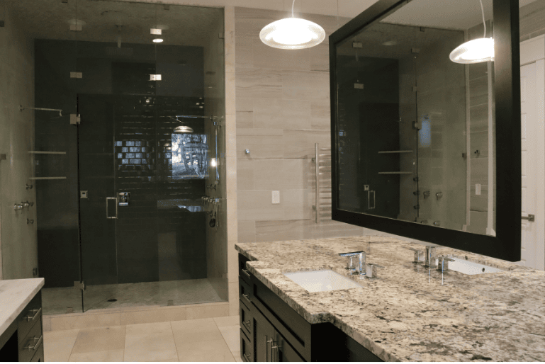 bathroom remodel in salt lake city by pro worx construction