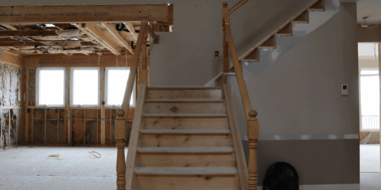 custom basement finishing in mapleton utah by pro worx construction