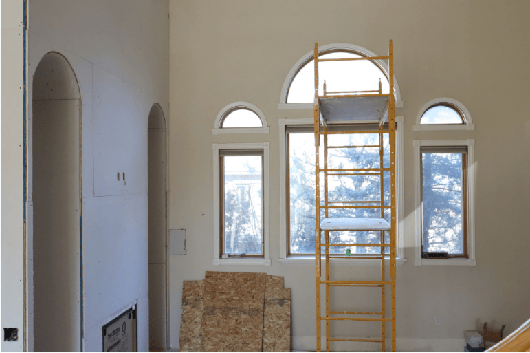 custom home basement addition build by pro worx construction