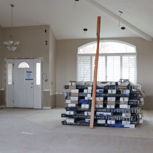 during a custom guest suite finish in spanish fork by pro worx construction