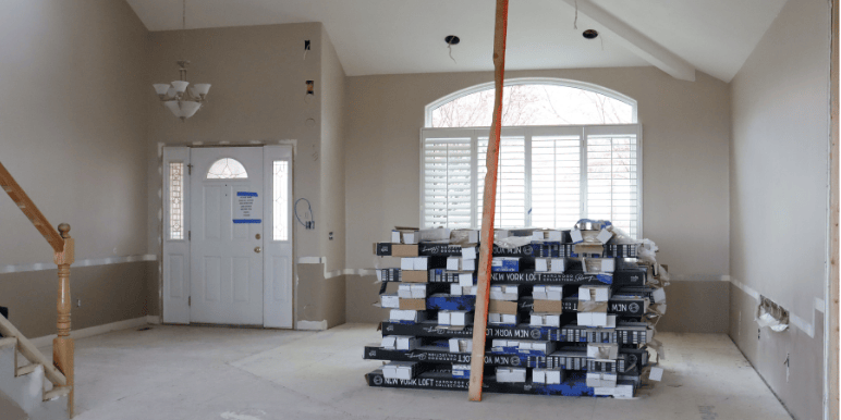 during a custom guest suite finish in spanish fork by pro worx construction during a custom guest suite finish in spanish fork by pro worx construction