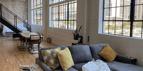 completed basement by pro worx construction in utah