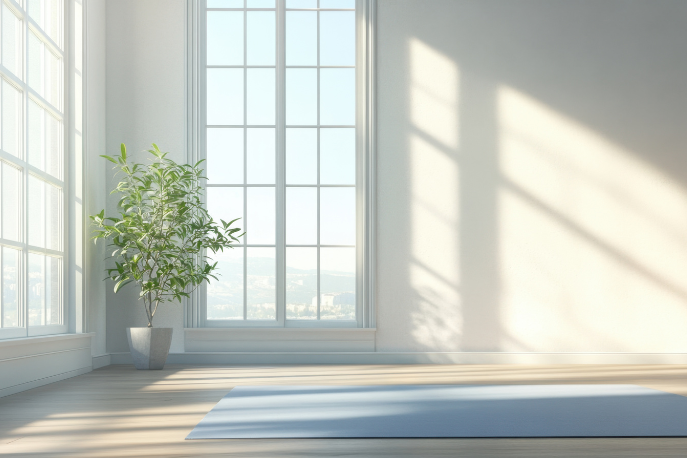 egress window in basement with plenty of light