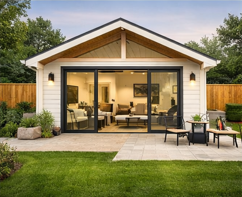 Timber Bacement basement apartment with timber exterior in utah | Pro-Worx Construction