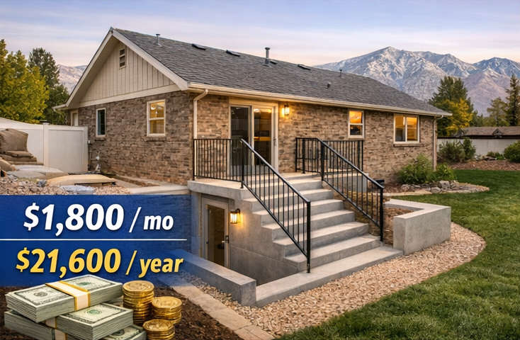 utah adu rental return