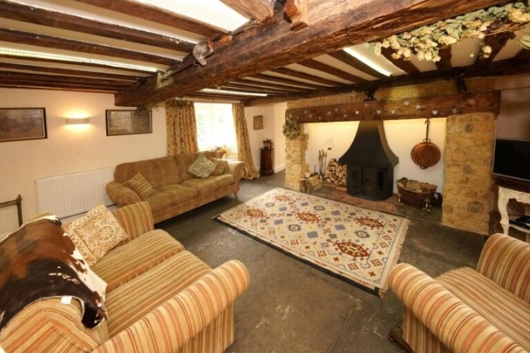 exposed beams in basement