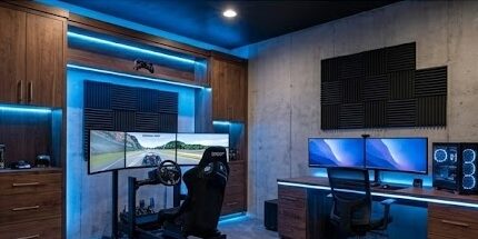 gaming simulator and home office by pro worx contstruction in utah gaming simulator and home office by pro worx contstruction in utah