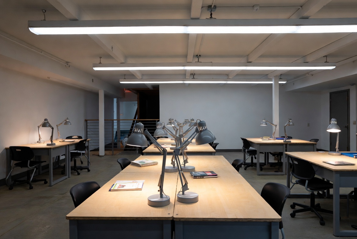 Strong layered lighting example