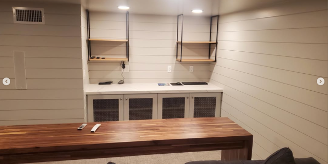 kitchenette in basement in utah by proworx construction kitchenette in basement in utah by proworx construction